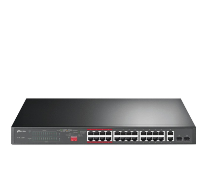 Switch TP-Link 26p TL-SL1226P (24x10/100Mbit PoE+, 2xSFP/Combo)